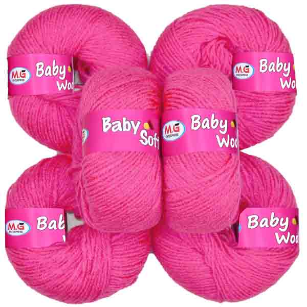 M.G. Enterprises Baby Wool Pack of 20 Balls