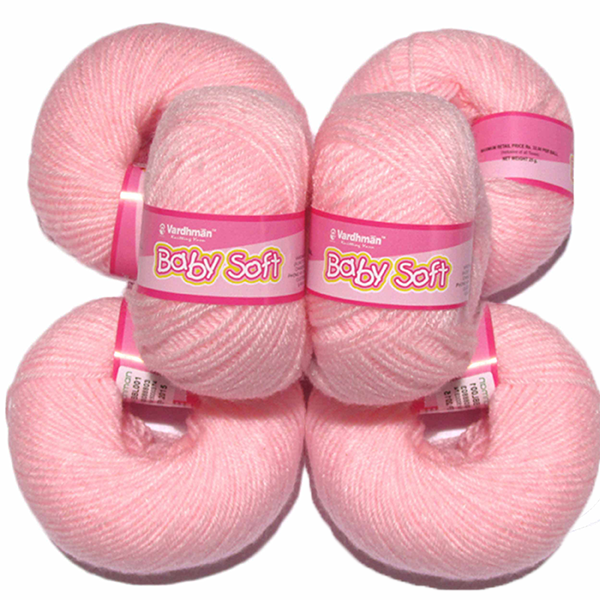 Vardhman Baby Soft Yarn  - Pack of 20 Balls