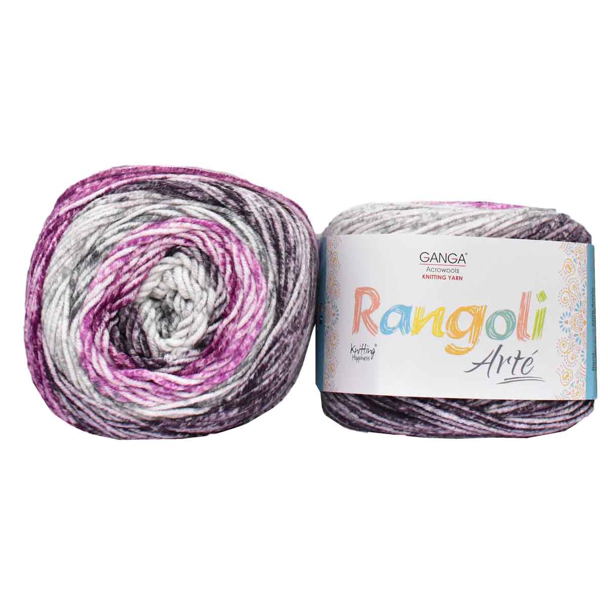 Ganga Rangoli Arte Knitting Yarn