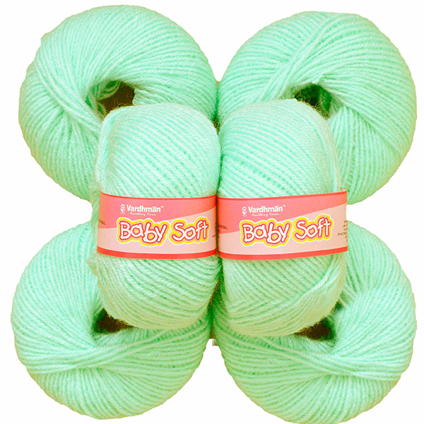 Vardhman Baby Soft Yarn  - Pack of 20 Balls